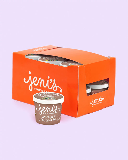 Milkiest Chocolate Street Treats (12-pack) Pint Bundle Jeni's Splendid Ice Creams   