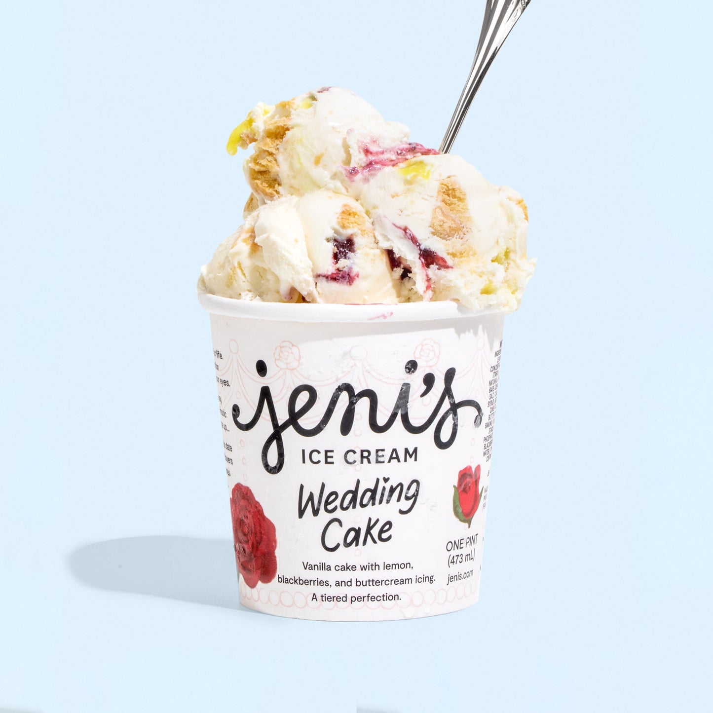 Wedding Cake Pint Jeni's Splendid Ice Creams   