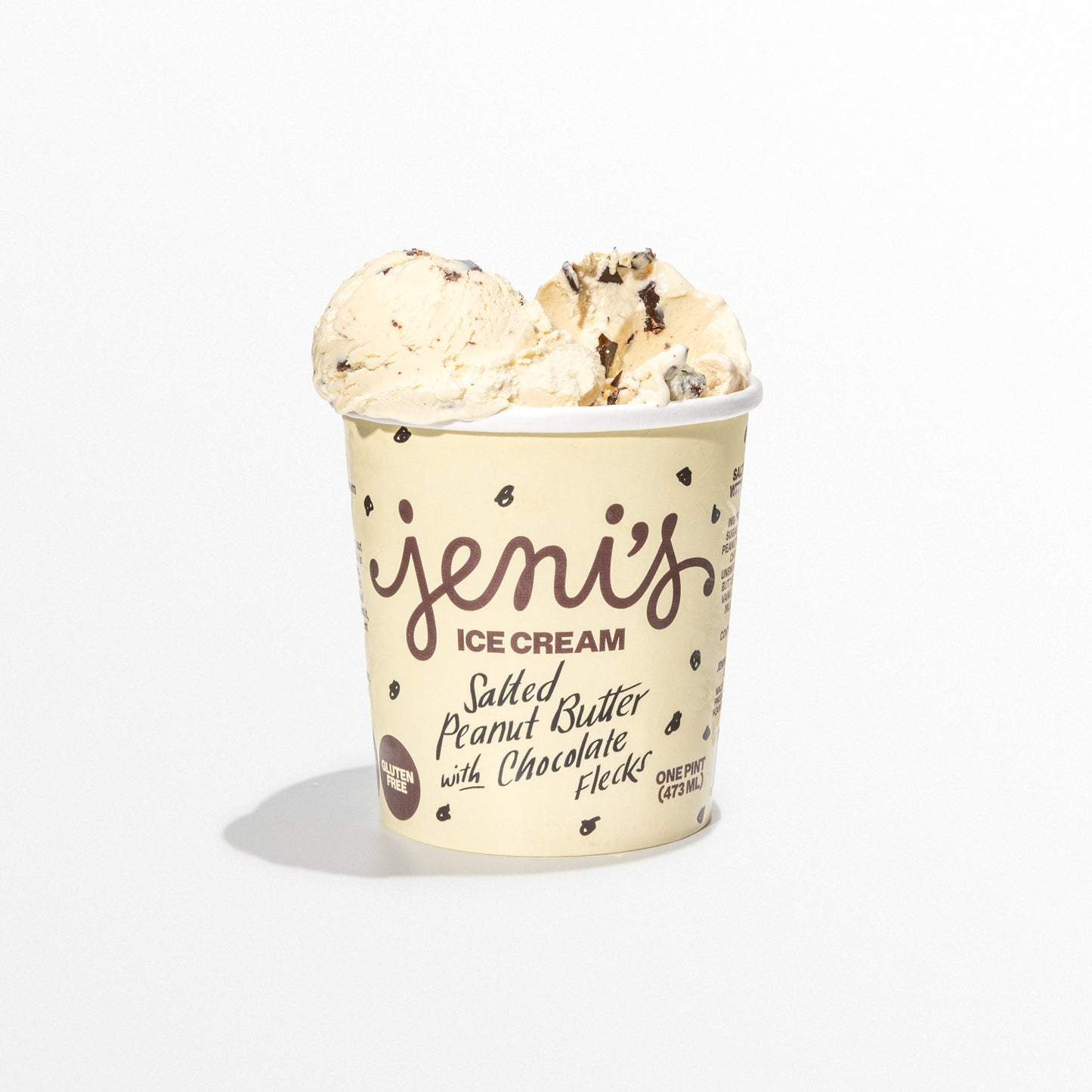 Salted Peanut Butter with Chocolate Flecks