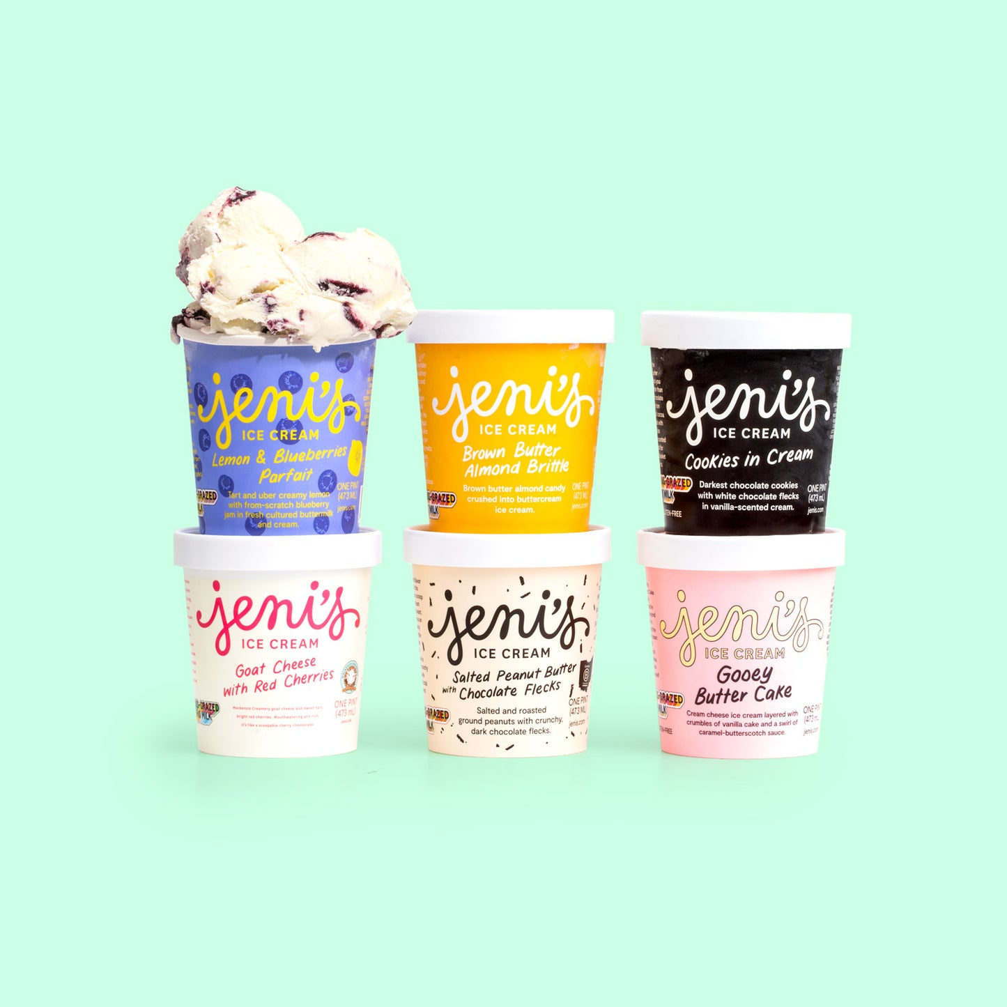 Gluten-Free Collection Pint Bundle Jeni's Splendid Ice Creams   