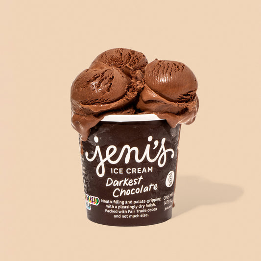 Darkest Chocolate Pint Jeni's Splendid Ice Creams   