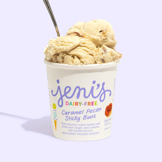 Caramel Pecan Sticky Buns Pint Jeni's Splendid Ice Creams   
